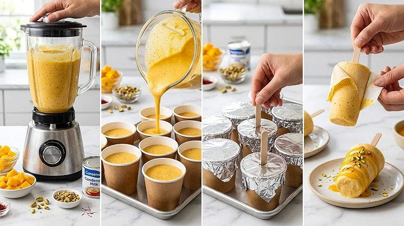 Kulfi No Cook 3 quick kulfi recipe no cook