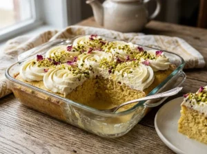 rasmalai tres leches cake