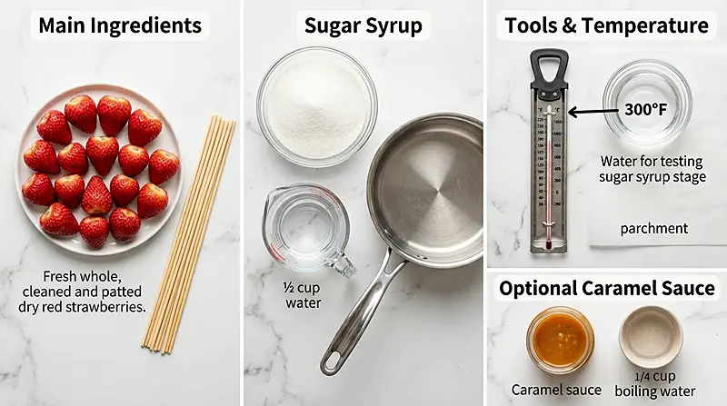 tanghulu strawberries