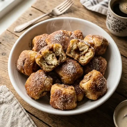Air Fryer Cinnamon Roll Bites