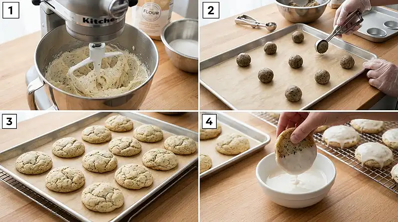 Earl Grey Cookies Recipe Instructions