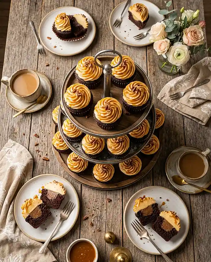 Chocoflan Cupcakes Recipe 5 chocolate flan cupcakes