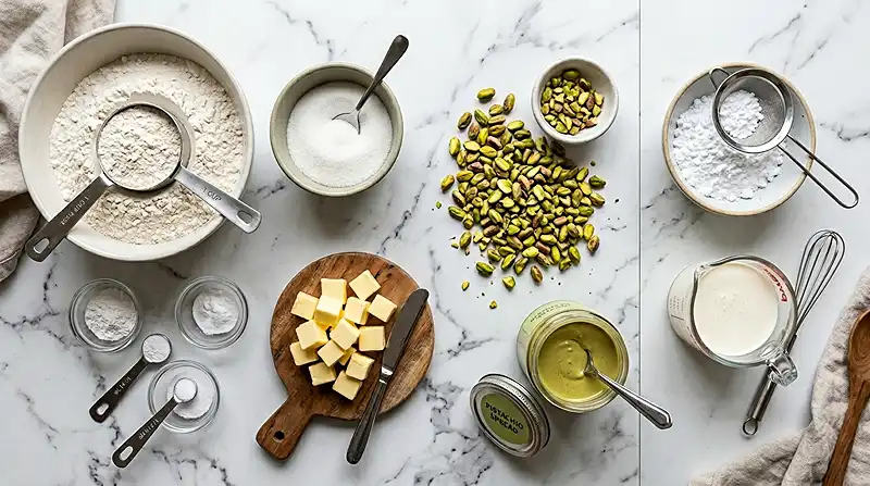 easy pistachio scones