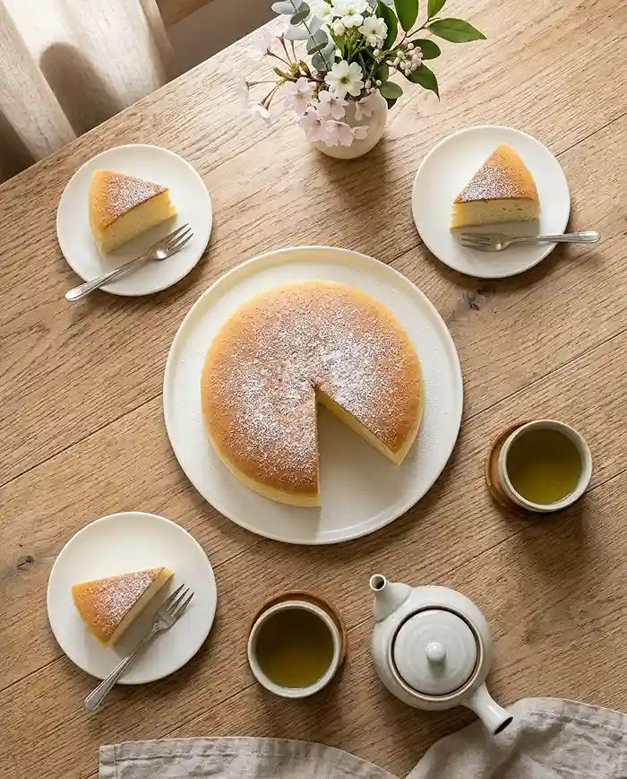 fluffy japanese cheesecake