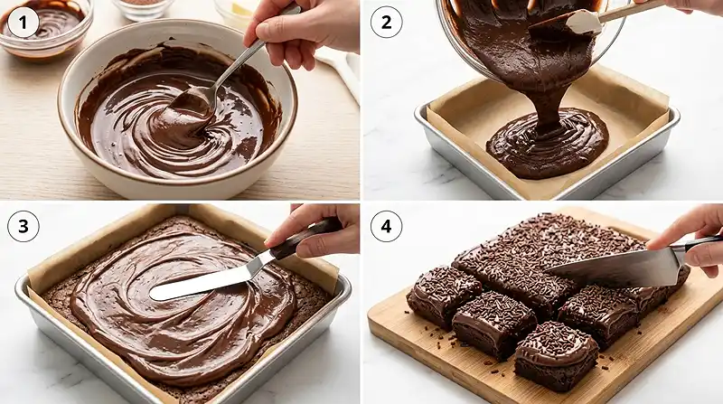 fudgy brigadeiro brownies