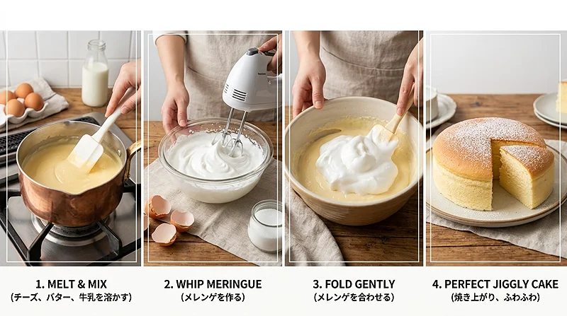 japanese souffle cheesecake