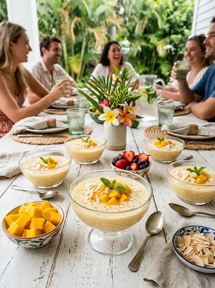 mango sago dessert recipe