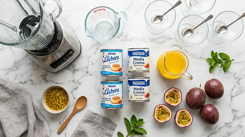 maracuya mousse 3 ingredients Ingredients