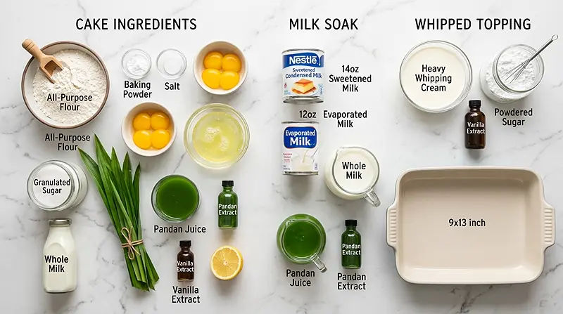 Pandan Tres Leches Cake 2 pandan tres leches recipe