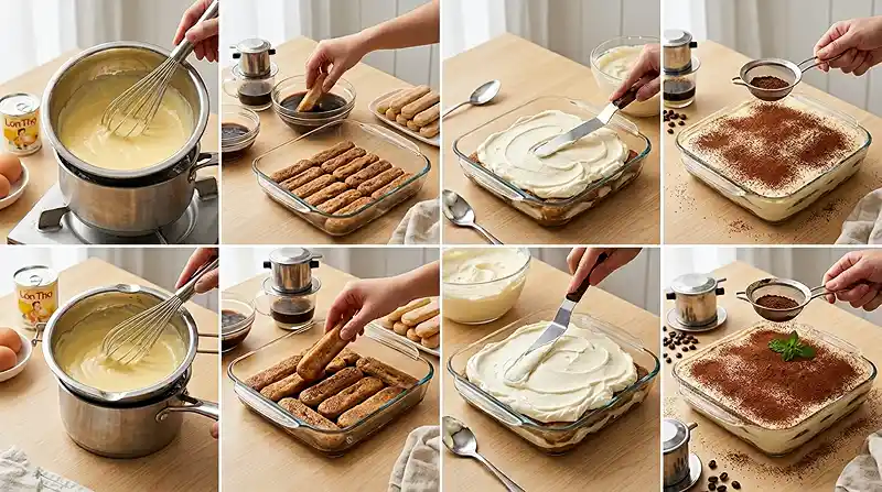 vietnamese iced coffee tiramisu