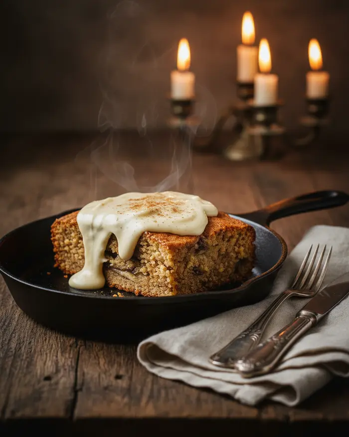 Easy Banana Cake Mix Recipe 4 Banana Cake Mix final plated dish