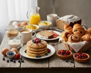Breakfast sweets & baking basics