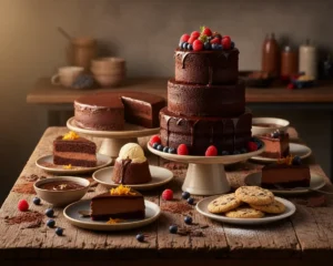 Chocolate cakes & chocolate desserts
