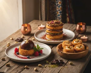 Dubai chocolate & kataifi desserts