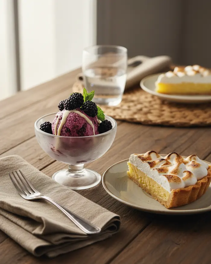 Ice cream & frozen desserts 14 Ice cream & frozen desserts serving suggestion