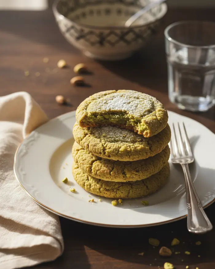 The Ultimate Guide to Pistachio Cookies 8 Pistachio cookies serving suggestion
