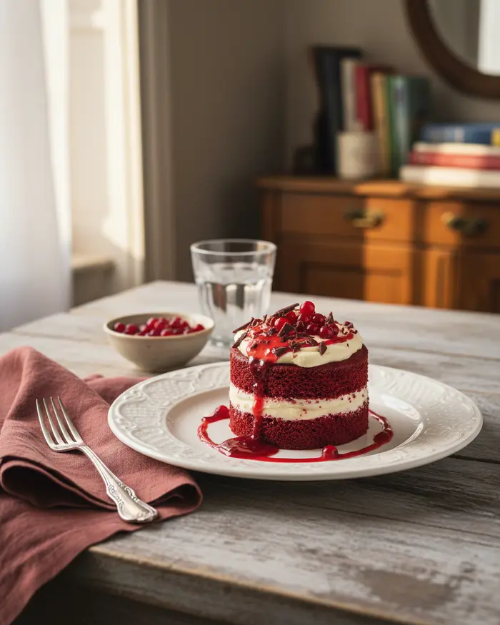 The Ultimate Guide to Red Velvet Desserts 6 Red velvet desserts serving suggestion