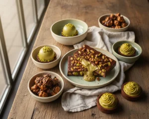Pistachio, Dubai chocolate & nut desserts