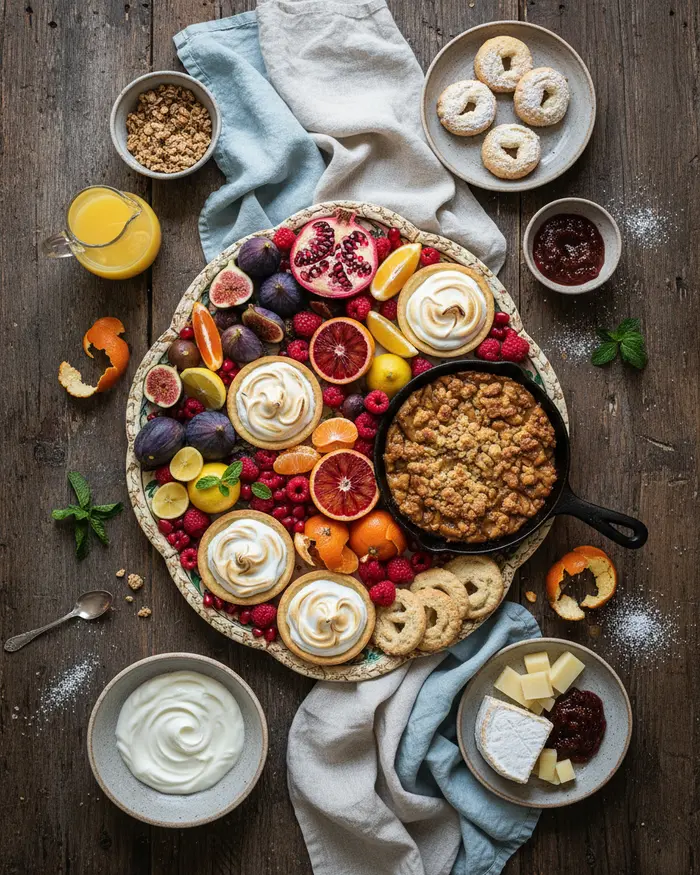 Fruit, citrus & seasonal desserts 4 Serving for Fruit, citrus & seasonal desserts