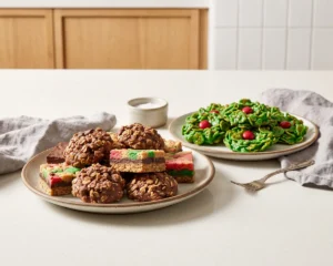 Holiday No Bake Cookies